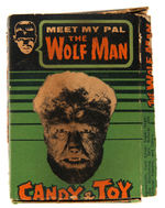 "THE WOLF MAN" & DRACULA/HORROR THEME CANDY BOXES.