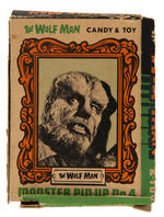 "THE WOLF MAN" & DRACULA/HORROR THEME CANDY BOXES.