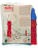 "MATEY" BUBBLE BATH SOAP BOX TRIO WITH PREMIUM TOYS.