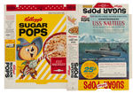 "KELLOGG'S" FILE COPY CEREAL BOX FLAT TRIO.