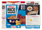 "KELLOGG'S" FILE COPY CEREAL BOX FLAT TRIO.