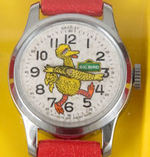 SESAME STREET "BIG BIRD" BOXED WATCH BY BRADLEY.