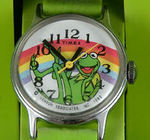 "JIM HENSON'S MUPPET WATCHES AND CLOCKS" TIMEX DISPLAY.