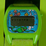 "JIM HENSON'S MUPPET WATCHES AND CLOCKS" TIMEX DISPLAY.