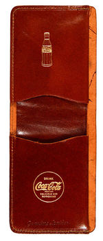 "COCA-COLA" BOXED WALLET/THIMBLE HOLDER.