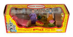 "DISNEYLAND SUPER MINI-FLEX PLAYSET" TRIO.