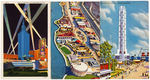 “A CENTURY OF PROGRESS” 1933-34 CHICAGO EXPO LOT OF 430 POSTCARDS.