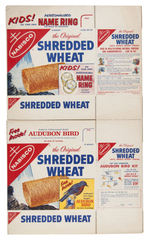 '"NABISCO SHREDDED WHEAT" FILE COPY CEREAL BOX FLAT LOT.