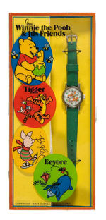 TIGGER FROM WINNIE THE POOH BOXED WATCH.