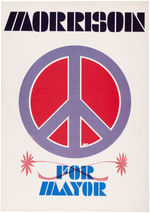 SUMMER OF LOVE 1967 SAN FRANCISCO ELECTION 5 POSTERS INCLUDING ARTISTS OLIVEIRA AND WES WILSON.