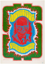 SUMMER OF LOVE 1967 SAN FRANCISCO ELECTION 5 POSTERS INCLUDING ARTISTS OLIVEIRA AND WES WILSON.