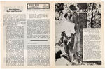 BLACK MASK RARE 1967 ANARCHIST NEWSPAPER WITH 1983 ANARCHIST MAY DAY EVENT SMALL RARE POSTER.