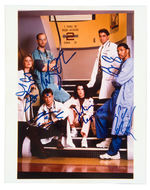 "ER" FIRST YEAR SIX MEMBER CAST SIGNED PHOTO.