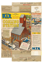 “KIX RAILROAD MODELS” CEREAL BOX CUT-OUTS COMPLETE SET.