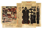 “KIX RAILROAD MODELS” CEREAL BOX CUT-OUTS COMPLETE SET.