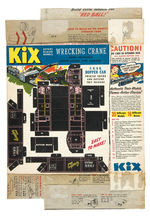 “KIX RAILROAD MODELS” CEREAL BOX CUT-OUTS COMPLETE SET.