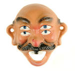 FOUR EYES BALD MAN BOXED BOTTLE OPENER.