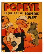 "POPEYE IN QUEST OF HIS POOPDECK PAPPY" FILE COPY BLB.