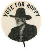 RARE AND FIRST SEEN “VOTE FOR HOPPY” BUTTON.