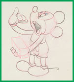 MICKEY'S SURPRISE PARTY PRODUCTION DRAWING.