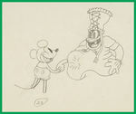 TRADER MICKEY PRODUCTION DRAWING.