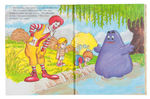 "RONALD McDONALD AND THE TALE OF THE TALKING PLANT" ORIGINAL ART FOR LITTLE GOLDEN BOOK.