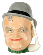 BARRY FITZGERALD FIGURAL CELEBRITY MUG BY BARCLAY.