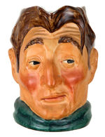 ROBERT MITCHUM FIGURAL CELEBRITY MUG BY WARREN.