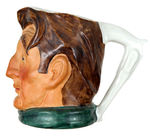 ROBERT MITCHUM FIGURAL CELEBRITY MUG BY WARREN.