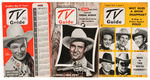 PRE-NATIONAL "TV GUIDE" TRIO W/COWBOY STARS.