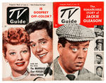 PRE-NATIONAL "TV GUIDE" 1951-52 SIX ISSUE LOT.