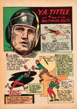 "THE BALTIMORE COLTS" EPHEMERA LOT W/COMIC BOOK/BANQUET PROGRAMS/CHAMPIONSHIP GAME TICKET STUB.