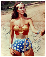 “WONDER WOMAN” LYNDA CARTER SIGNED PHOTO.