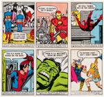 MARVEL SUPER HEROES DONRUSS GUM CARD SET.