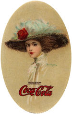 “DRINK COCA-COLA” 1910 MIRROR.
