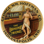“THE BAR-KEEPER’S FRIEND” SUPERB COLOR POCKET MIRROR WITH NUDE.