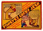 "ASK POPEYE'S LUCKY JEEP" BOXED GAME.