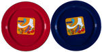 "PETER MAX" ENAMELED PLATTER/HOT PLATE LOT.