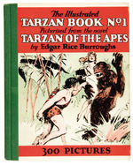 "THE ILLUSTRATED TARZAN BOOK NO. 1" HARDCOVER.