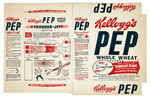 "KELLOGG'S PEP/TURBO-JET PLANE" BOX FLAT.