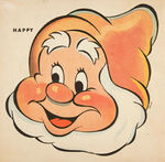 "MASKS OF THE SEVEN DWARFS AND SNOW WHITE" PUNCH-OUT BOOK.