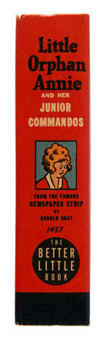 "LITTLE ORPHAN ANNIE AND HER JUNIOR COMMANDOS" FILE COPY BTLB.