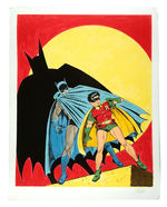 BATMAN & ROBIN SIGNED AND NUMBERED BOB KANE SIGNED PRINT.