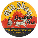 "OLD SHAY GOLDEN ALE" CELLULOID 23 YEAR CALENDAR.