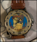 "INDIANA JONES ADVENTURE/THE TEMPLE OF THE FORBIDDEN EYE" BOXED WATCH.