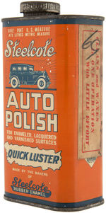 "STEELCOTE AUTO POLISH" FULL CONTAINER.