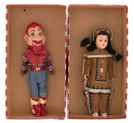 HOWDY DOODY & PRINCESS BOXED DOLL PAIR.