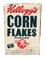 TOM CORBETT KELLOGG'S CEREAL BOX.