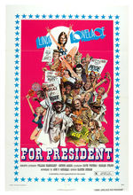 "LINDA LOVELACE FOR PRESIDENT" ADULT MOVIE POSTER.