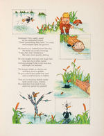 “PORKY PIG'S DUCK HUNT” LINEN BOOK FEATURING EARLY DAFFY DUCK.